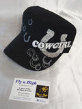 Military Style Bling Cap -cow girl.  Afterpay available