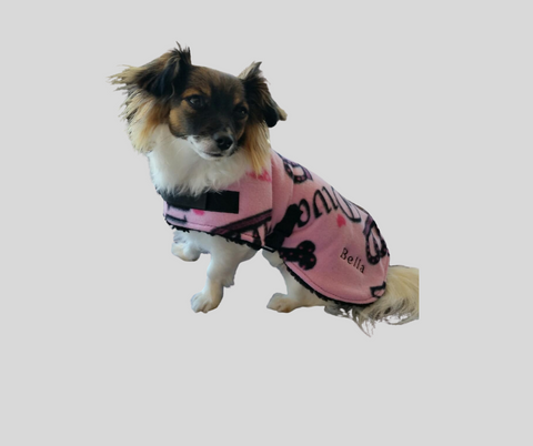 Fleece dog coats Diva