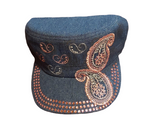 Military Style Bling Cap - pink silver  Afterpay available