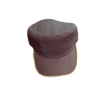 Military Style Bling Cap - grey