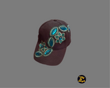 Caps designed by fly n high horse wear /  jade green