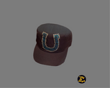 Military Style Bling Cap -horse shoe.  Afterpay available