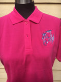 Embroidered pink shirt size 12