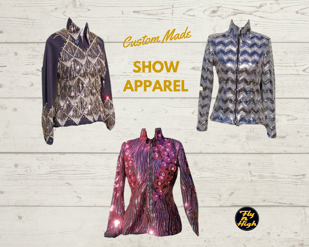 Show Apparel – Fly N High Horse Wear