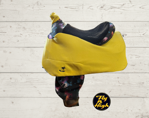 Horses/ yellow
