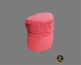 Military Style Torn Cap - hot pink