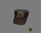 Military Style Bling Cap -horse head.  Afterpay available