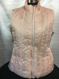 Embroidered vest pink  grey love 14