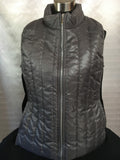 Embroidered vest grey black  3 horses size 18