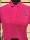 Embroidered pink shirt size 10